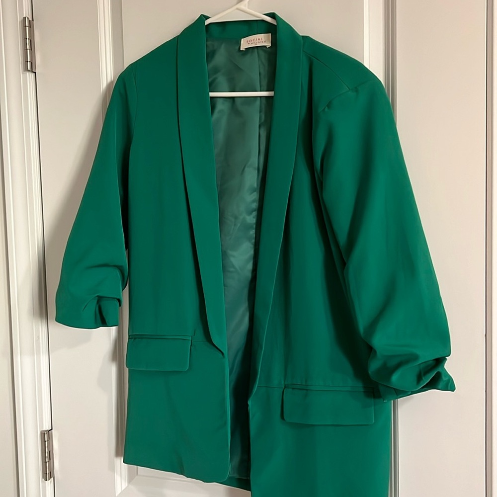 Green jacket never worn